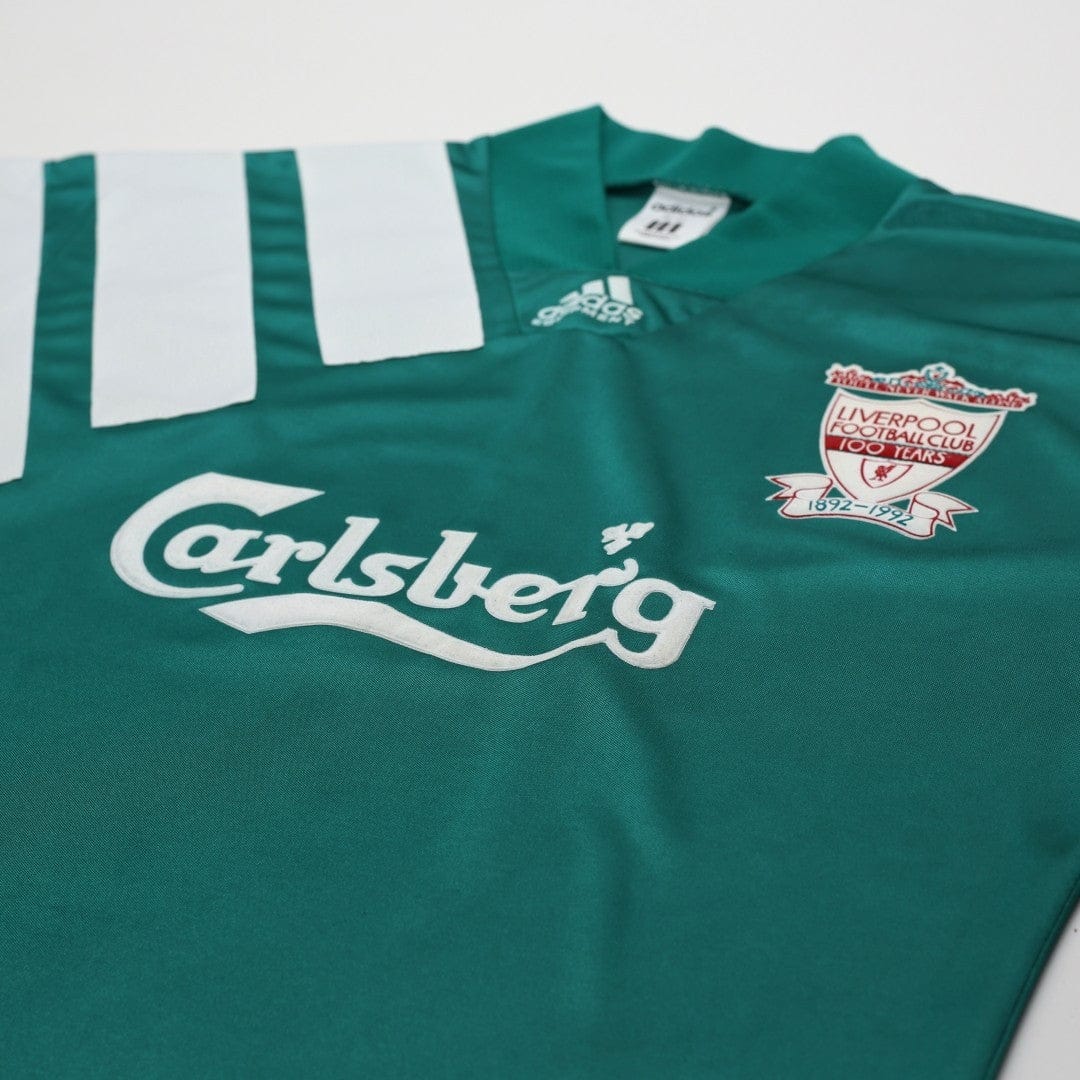 1992/93 Liverpool Vintage adidas Equipment Away Football Shirt 38/40 (M)