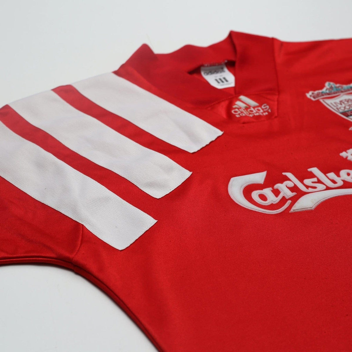 1992/93 Liverpool Vintage adidas Equipment Home Football Shirt (S) 34/36
