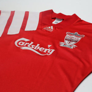 1992/93 Liverpool Vintage adidas Equipment Home Football Shirt (S) 34/36