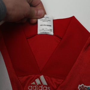 1992/93 Liverpool Vintage adidas Equipment Home Football Shirt (S) 34/36