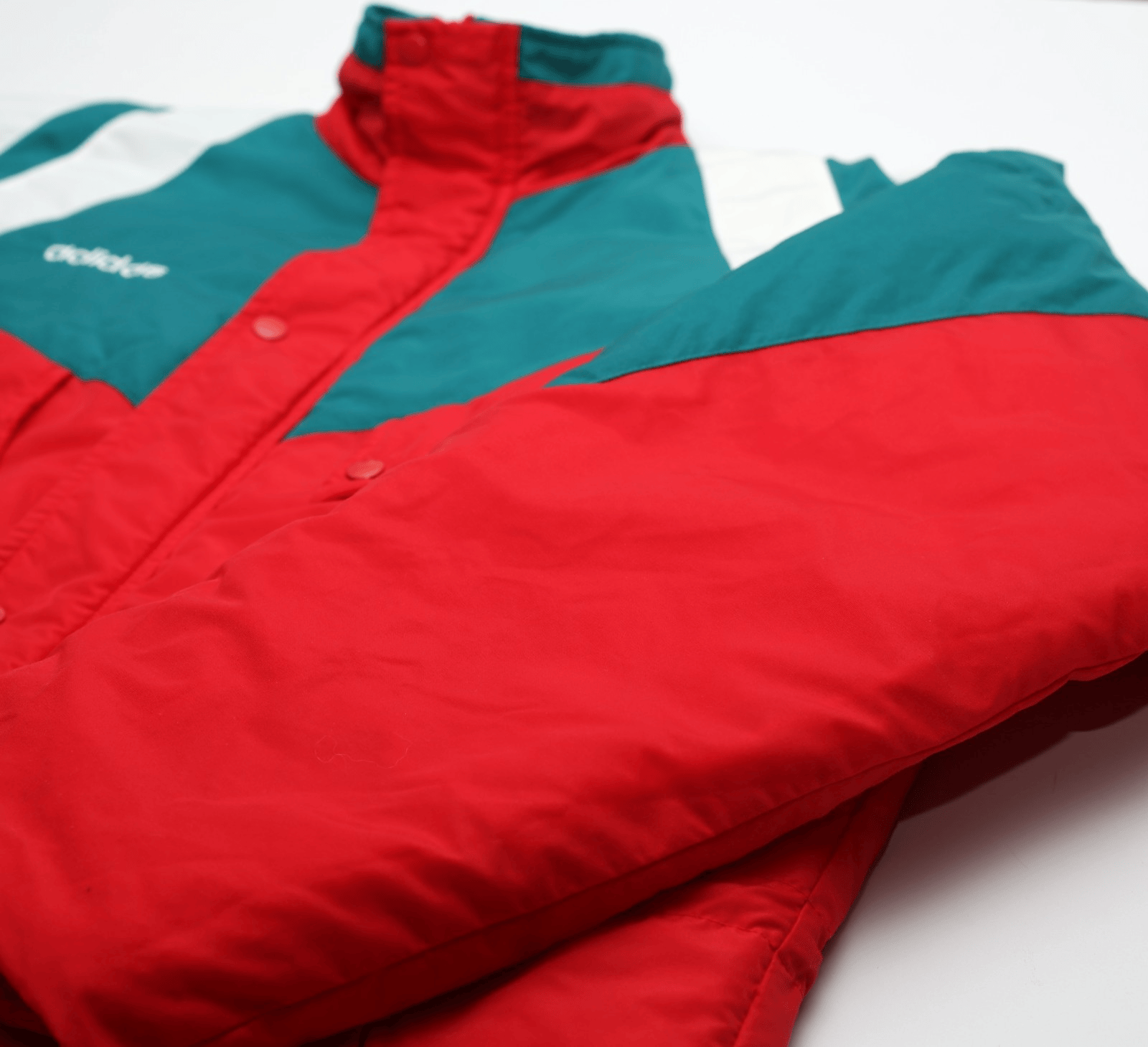 1992/93 LIVERPOOL Vintage adidas Football Bench Coat Jacket (L) 42/44