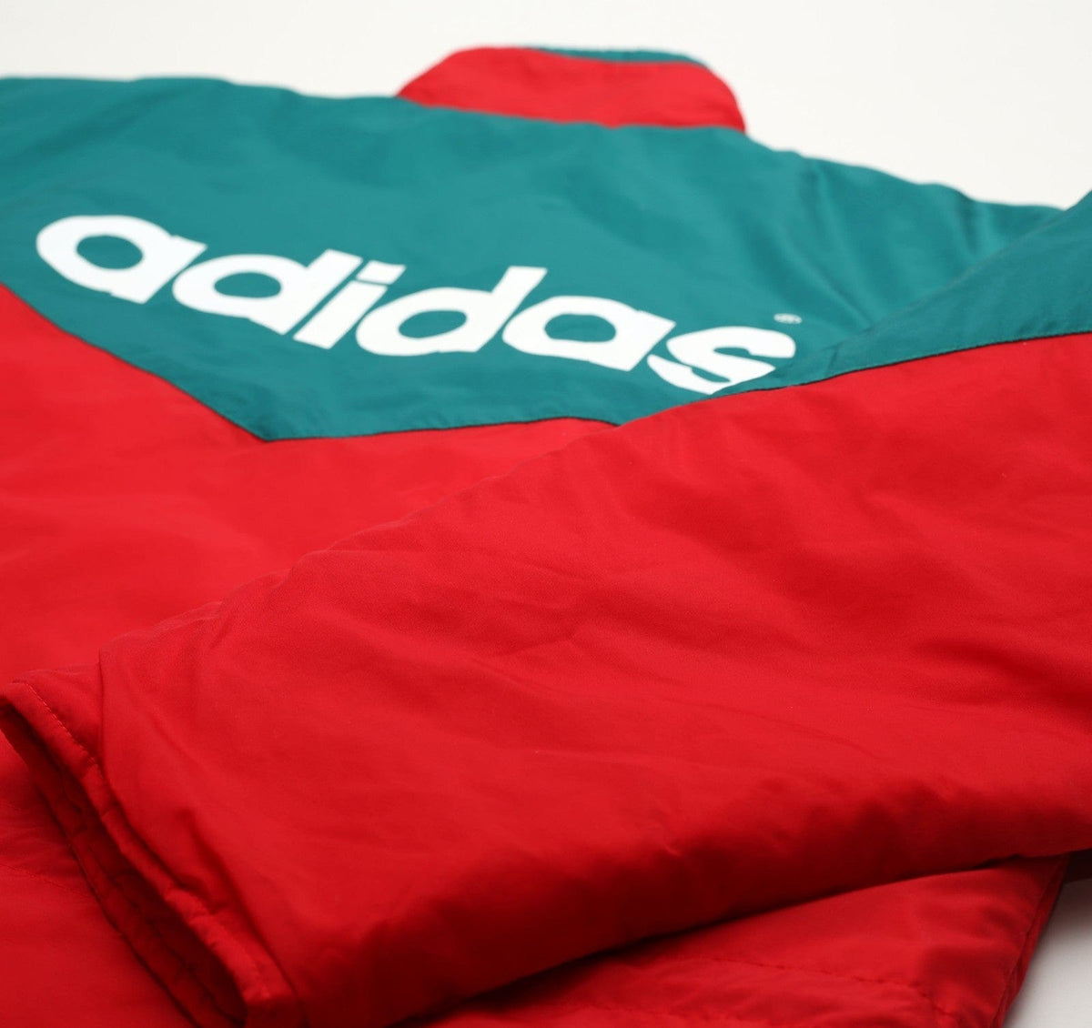 1992/93 LIVERPOOL Vintage adidas Football Bench Coat Jacket (L) 42/44