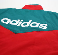 1992/93 LIVERPOOL Vintage adidas Football Bench Coat Jacket (L) 42/44