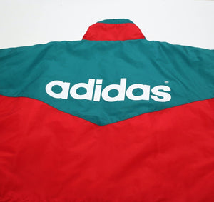 1992/93 LIVERPOOL Vintage adidas Football Bench Coat Jacket (L) 42/44