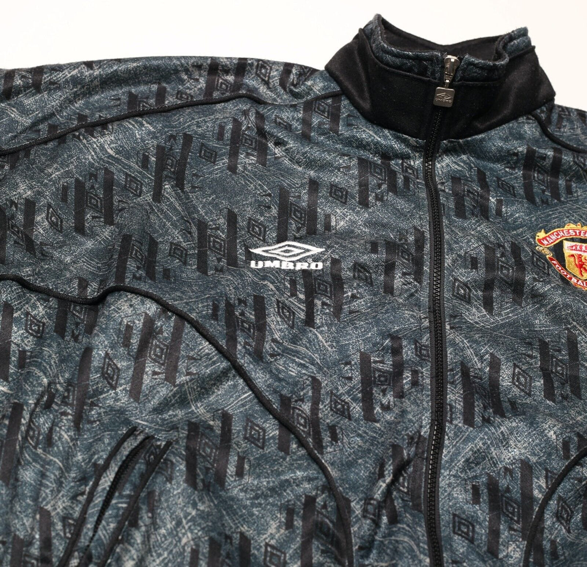 1992/93 MANCHESTER UNITED Vintage Umbro Track Top Jacket (XL) Cantona Era