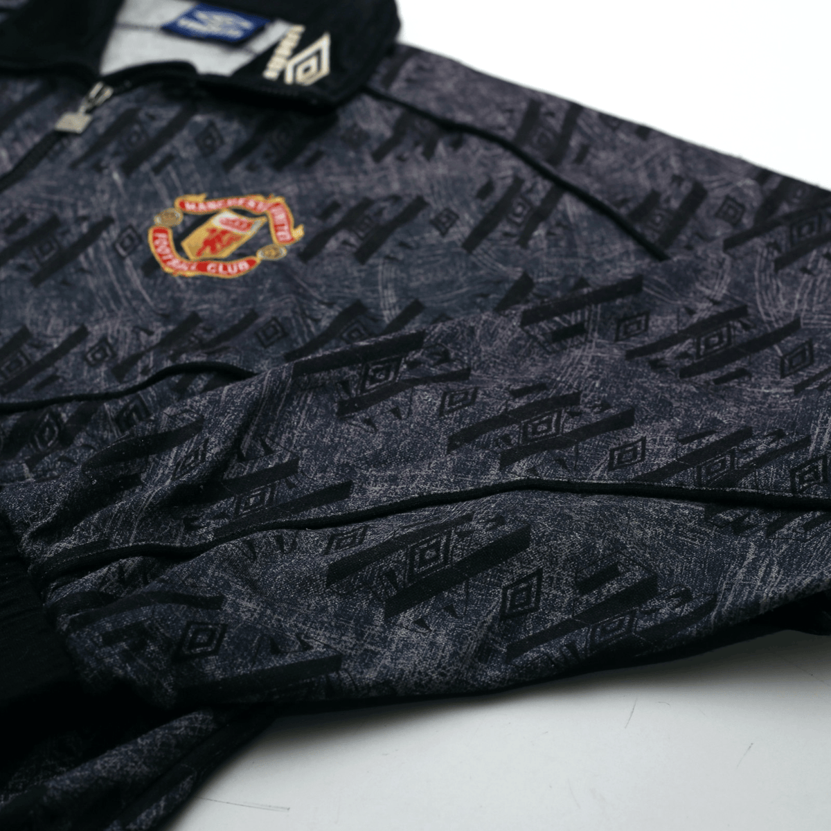 1992/93 Manchester United Vintage Umbro Track Top (XL)