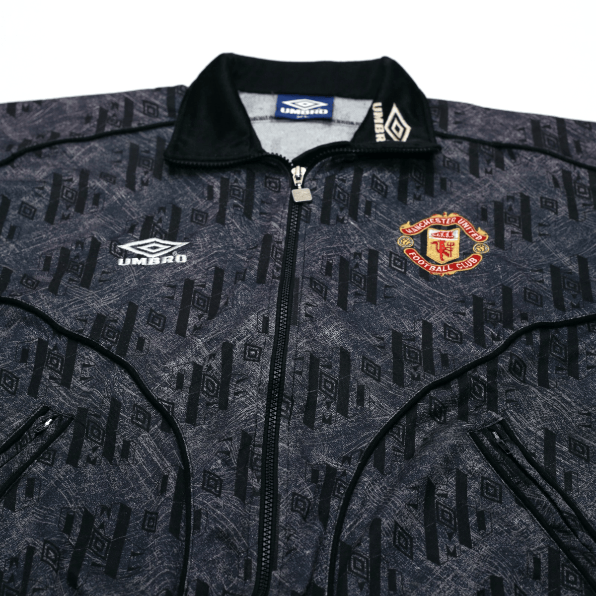 1992/93 Manchester United Vintage Umbro Track Top (XL)