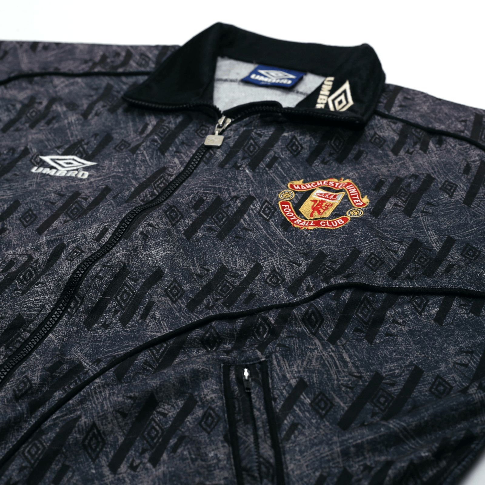 1992/93 Manchester United Vintage Umbro Track Top (XL)