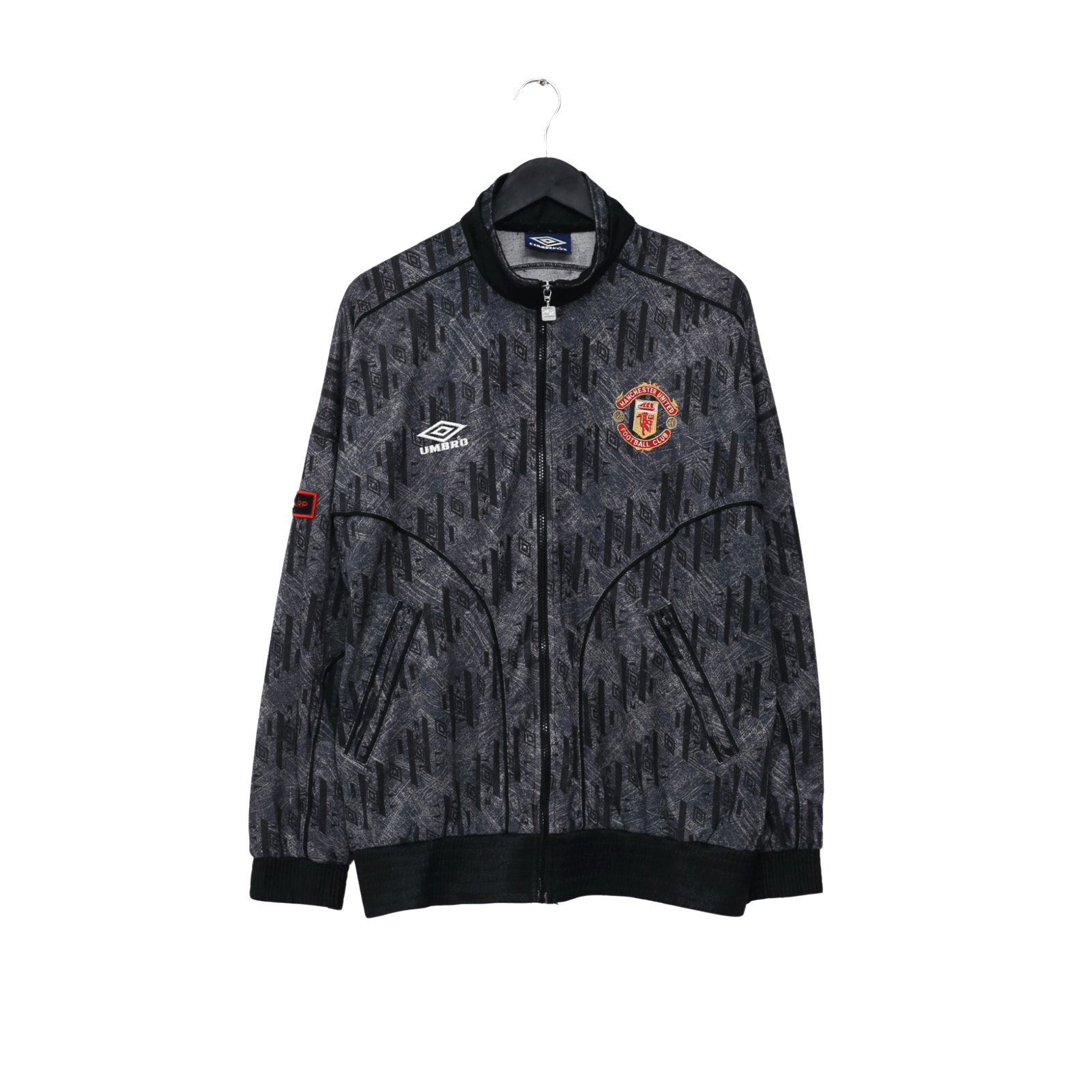 1992/93 Manchester United Vintage Umbro Track Top (XL)