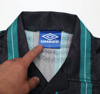 1992/93 McAVENNIE #9 Celtic Vintage Umbro Away Football Shirt (XL)