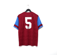 1992/93 McGRATH #5 Aston Villa Vintage Umbro Home Football Shirt (M/L)