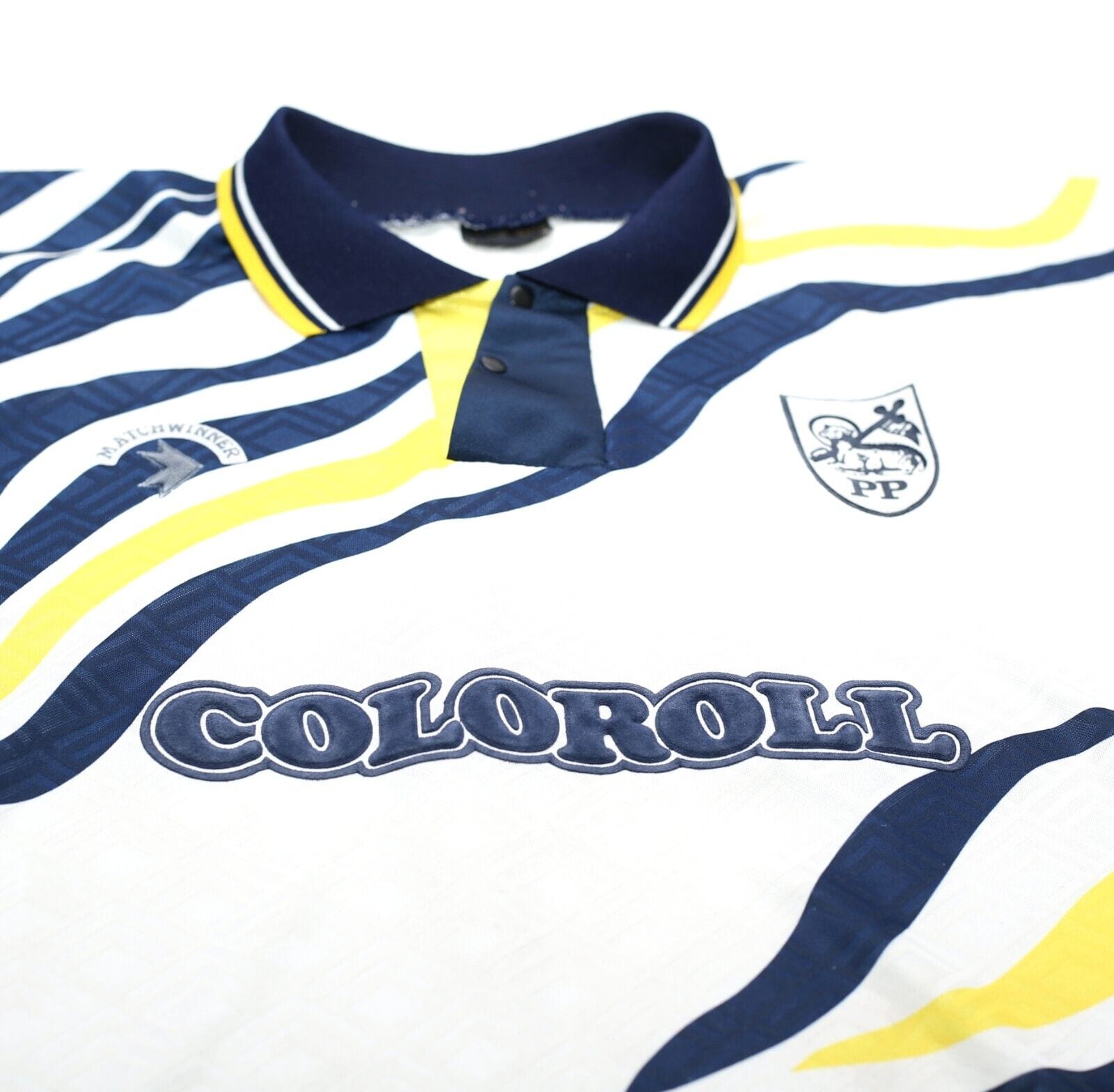 1992/93 PRESTON North End Vintage Matchwinner Home Football Shirt (M)