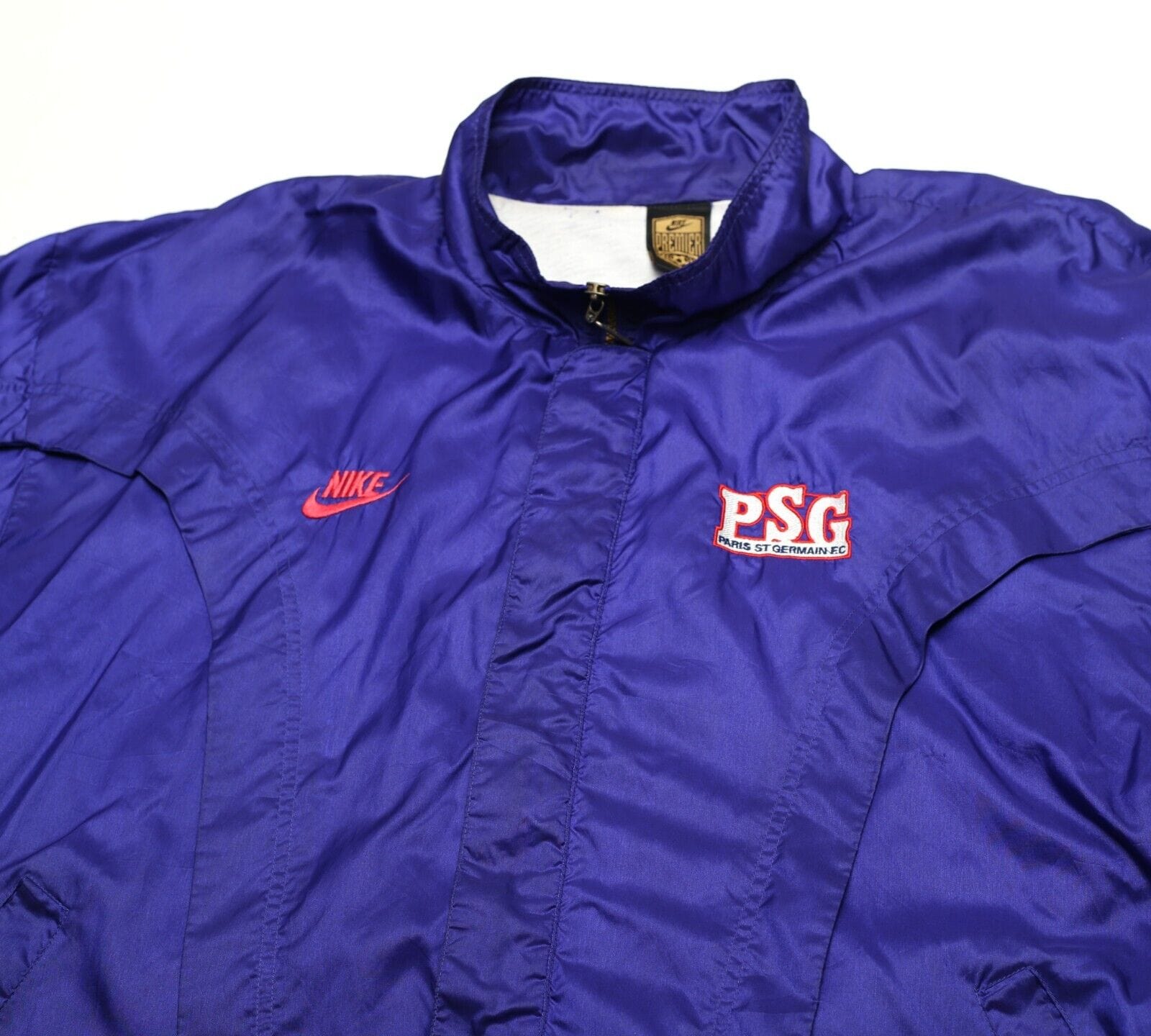 1992/93 PSG Vintage Nike Football Track Top Jacket (XL) Paris