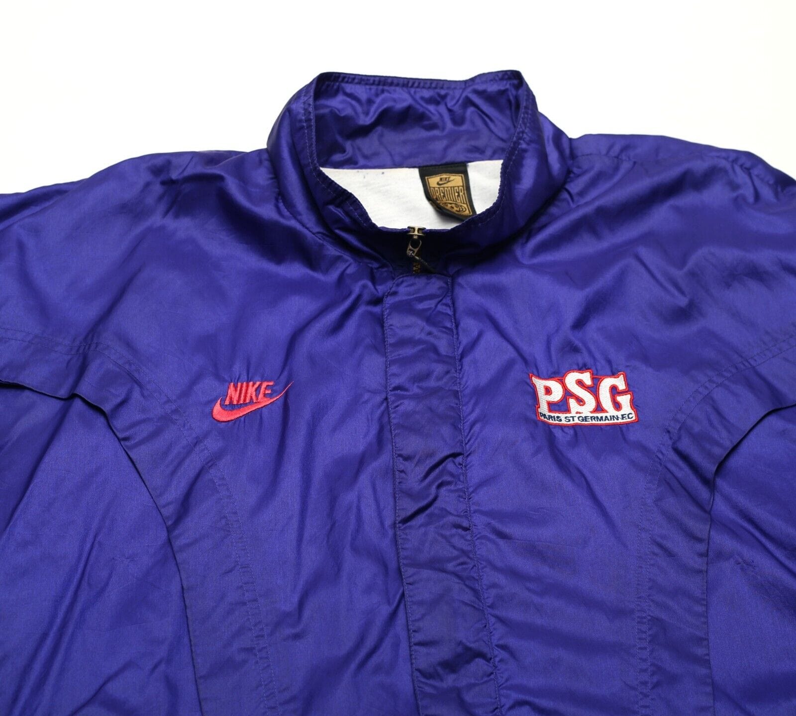 1992 93 PSG Vintage Nike Football Track Top Jacket XL Paris Saint Ge Football Shirt Collective