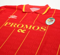 1992/93 RAVENNA CALCIO Vintage Umbro Away Football Shirt Jersey (L)