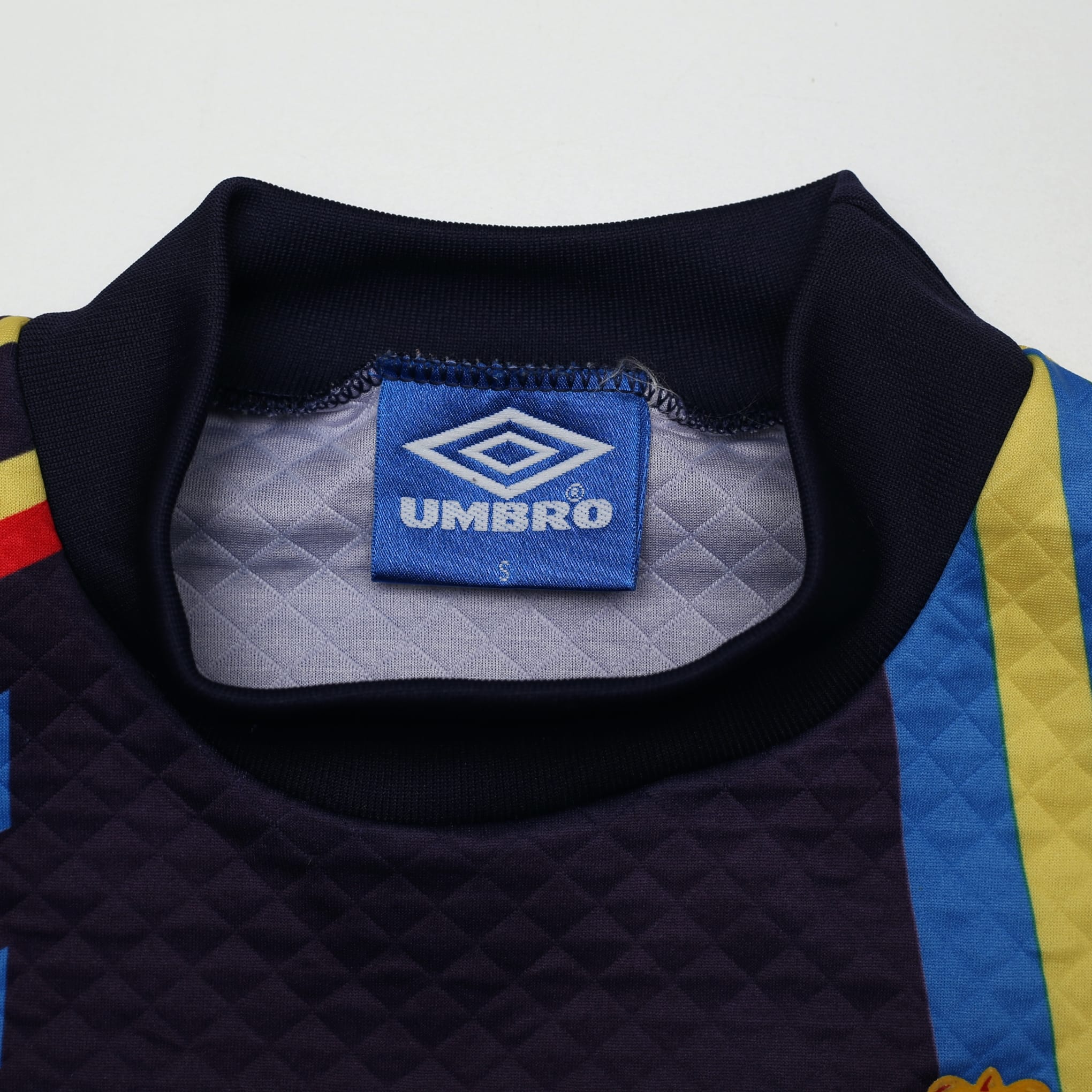 1992/93 Schmeichel #1 Manchester United Vintage Umbro GK Football Shirt (S)