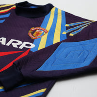 1992/93 Schmeichel #1 Manchester United Vintage Umbro GK Football Shirt (S)