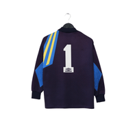 1992/93 Schmeichel #1 Manchester United Vintage Umbro GK Football Shirt (S)