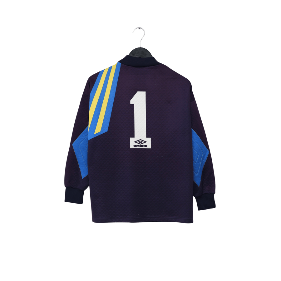 1992/93 Schmeichel #1 Manchester United Vintage Umbro GK Football Shirt (S)
