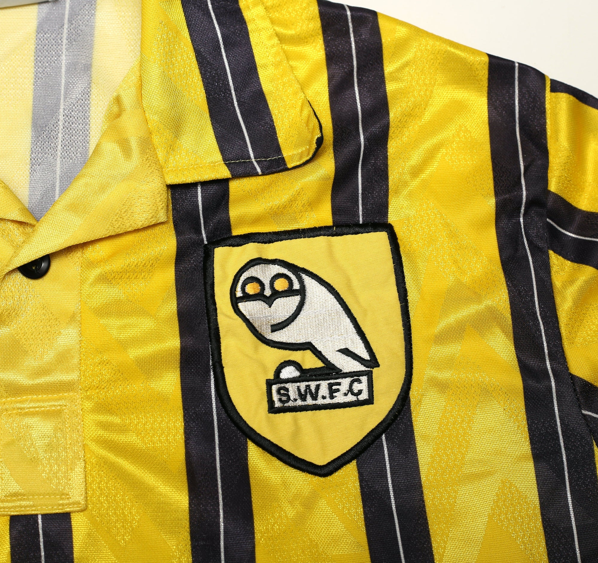 1992/93 SHEFFIELD WEDNESDAY Vintage Umbro Football Away Shirt (M/L)