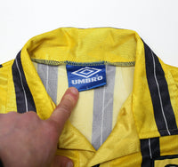 1992/93 SHEFFIELD WEDNESDAY Vintage Umbro Football Away Shirt (M/L)
