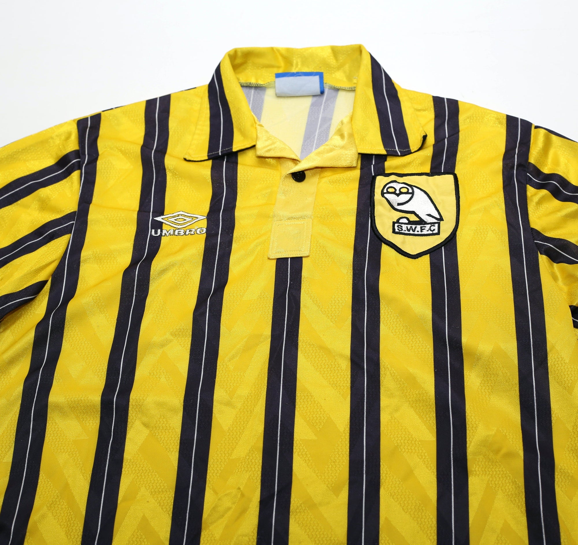 1992/93 SHEFFIELD WEDNESDAY Vintage Umbro Football Away Shirt (M/L)