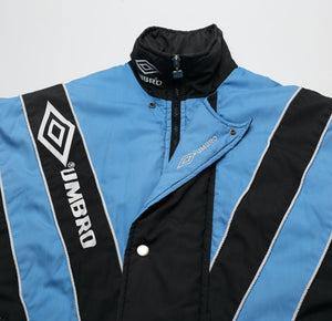 1992/93 SHEFFIELD WEDNESDAY Vintage Umbro Football Bench Coat Jacket (S/M)