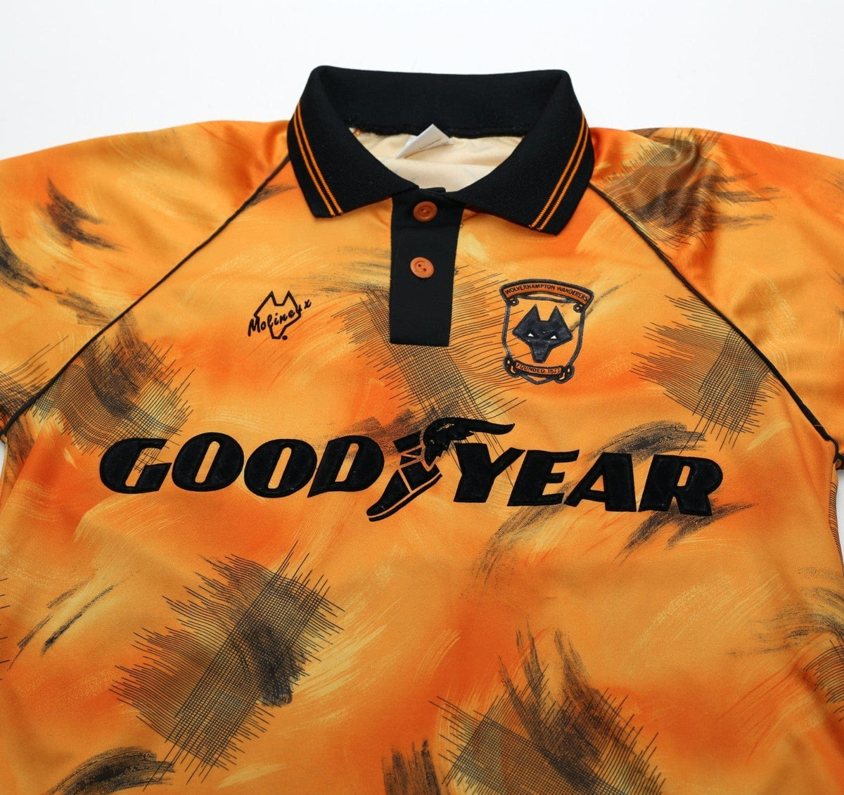 1992/93 WOLVERHAMPTON WANDERERS Vintage Molineux Home Football Shirt (M)