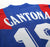 1992/94 CANTONA #18 France Vintage adidas Home Football Shirt (L) 40/42 Euro 92