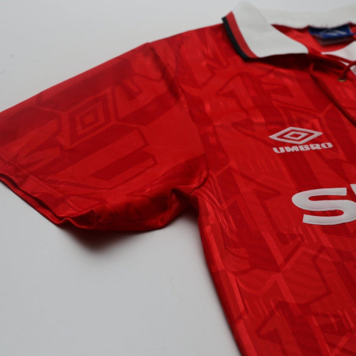 1992/94 Cantona #7 Manchester United Vintage Umbro Home Football Shirt (S)