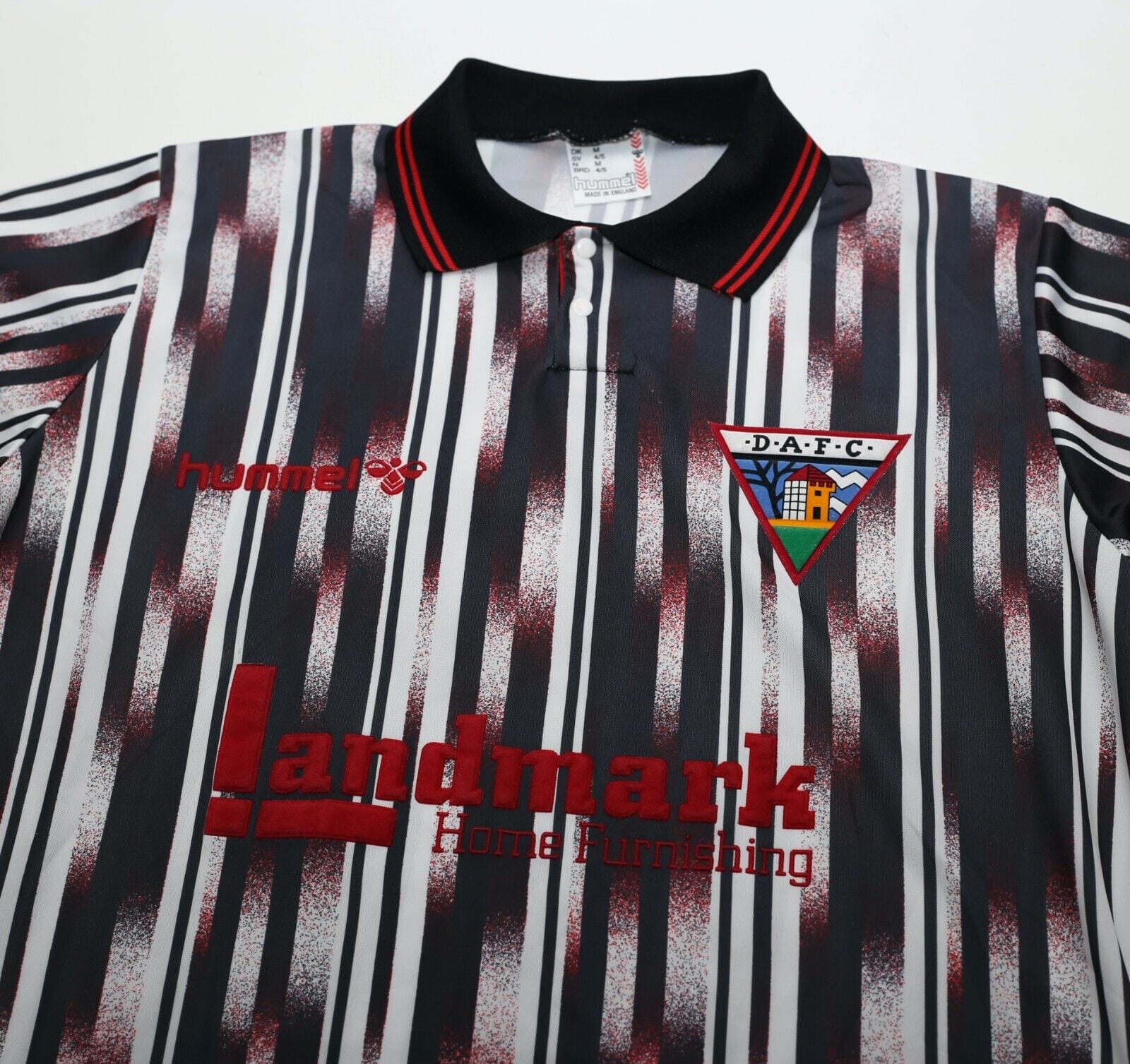 1992/94 DUNFERMLINE ATHLETIC Vintage Hummel Home Football Shirt (M)