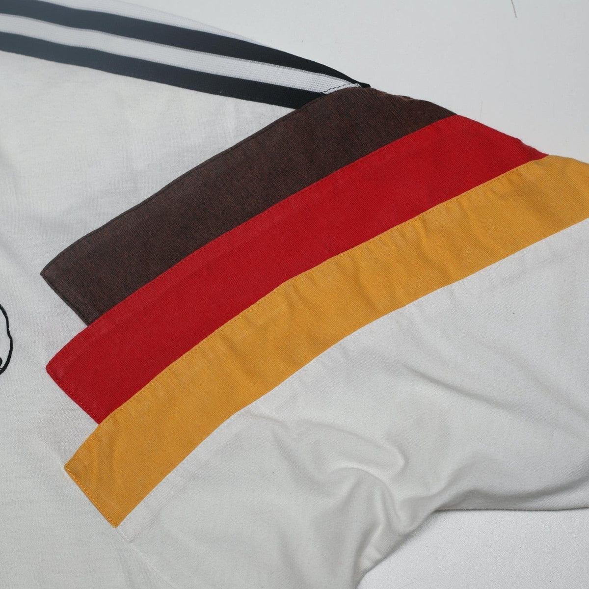1992/94 Germany Vintage adidas Home Football Cotton Tee Shirt (L) EURO 92