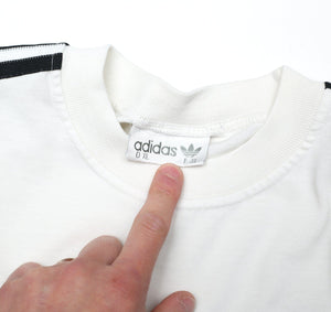 1992/94 GERMANY Vintage adidas Home Football Cotton Tee Shirt (XL) EURO 92