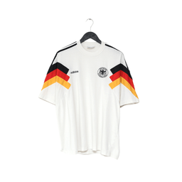 1992/94 GERMANY Vintage adidas Home Football Cotton Tee Shirt (XL) EURO 92