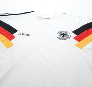 1992/94 GERMANY Vintage adidas Home Football Cotton Tee Shirt (XL) EURO 92