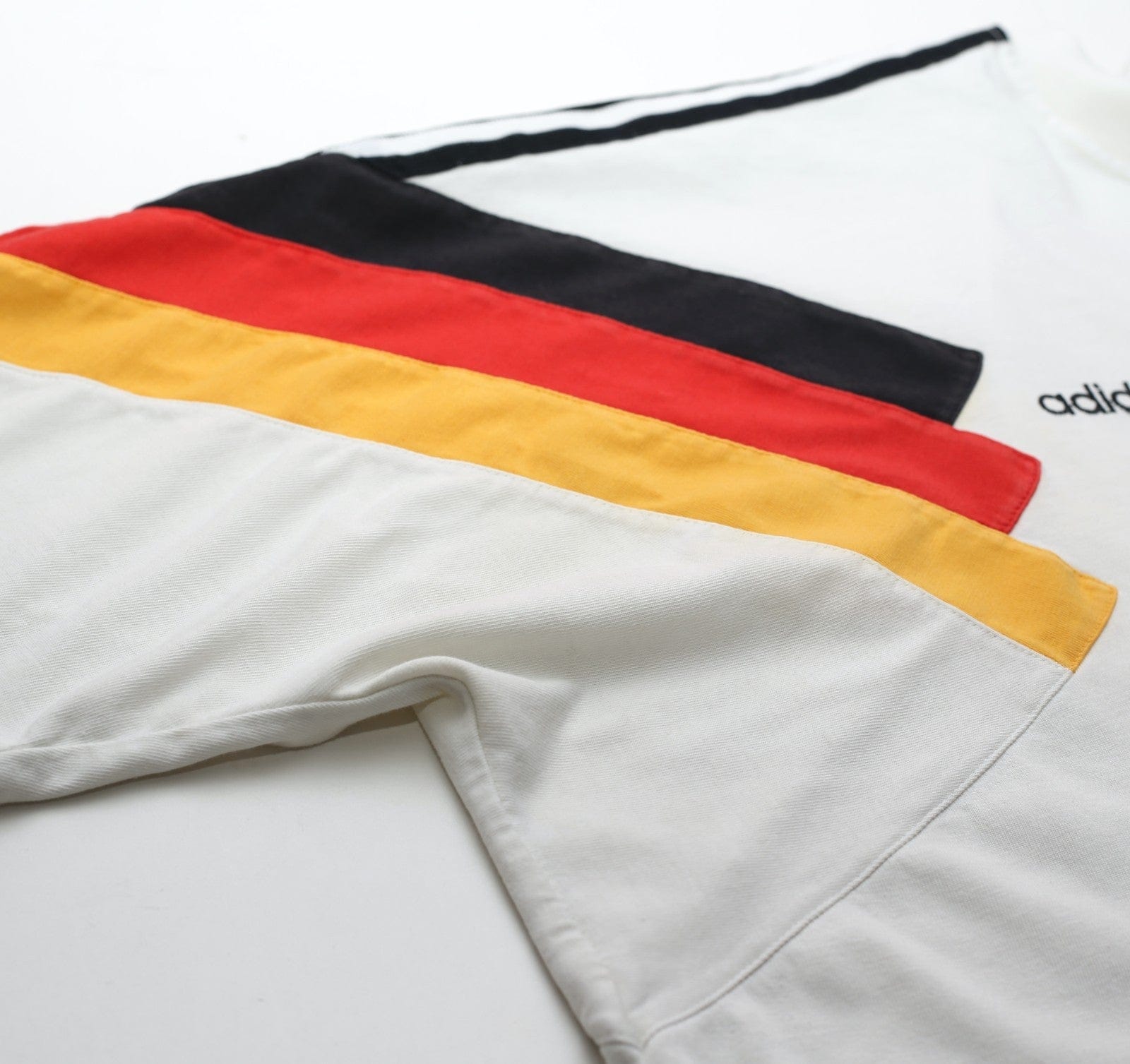 1992/94 GERMANY Vintage adidas Home Football Cotton Tee Shirt (XL) EURO 92