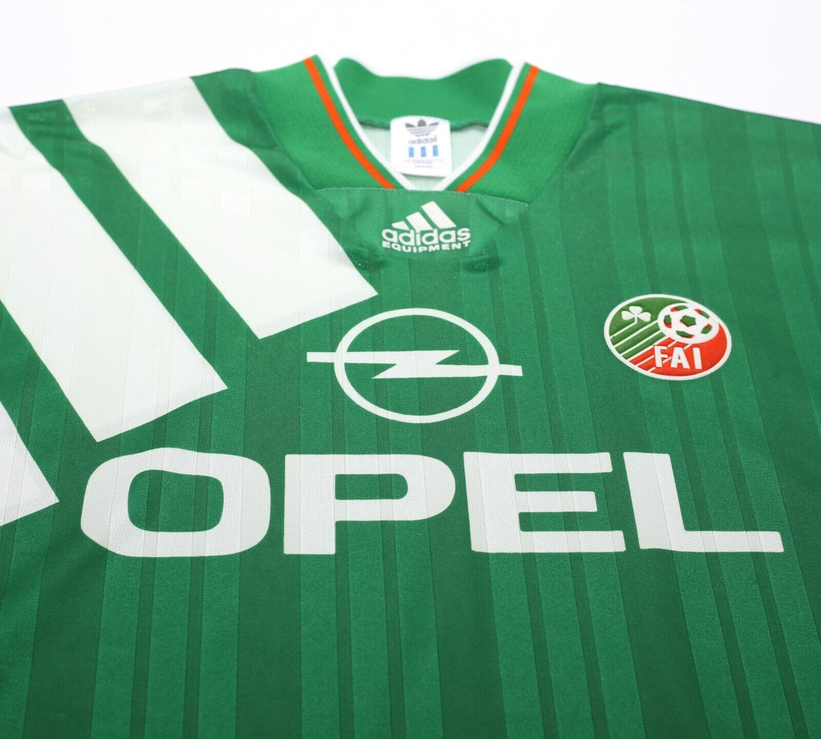 1992/94 IRELAND Vintage adidas Equipment Home Football Shirt Jersey (M/L)