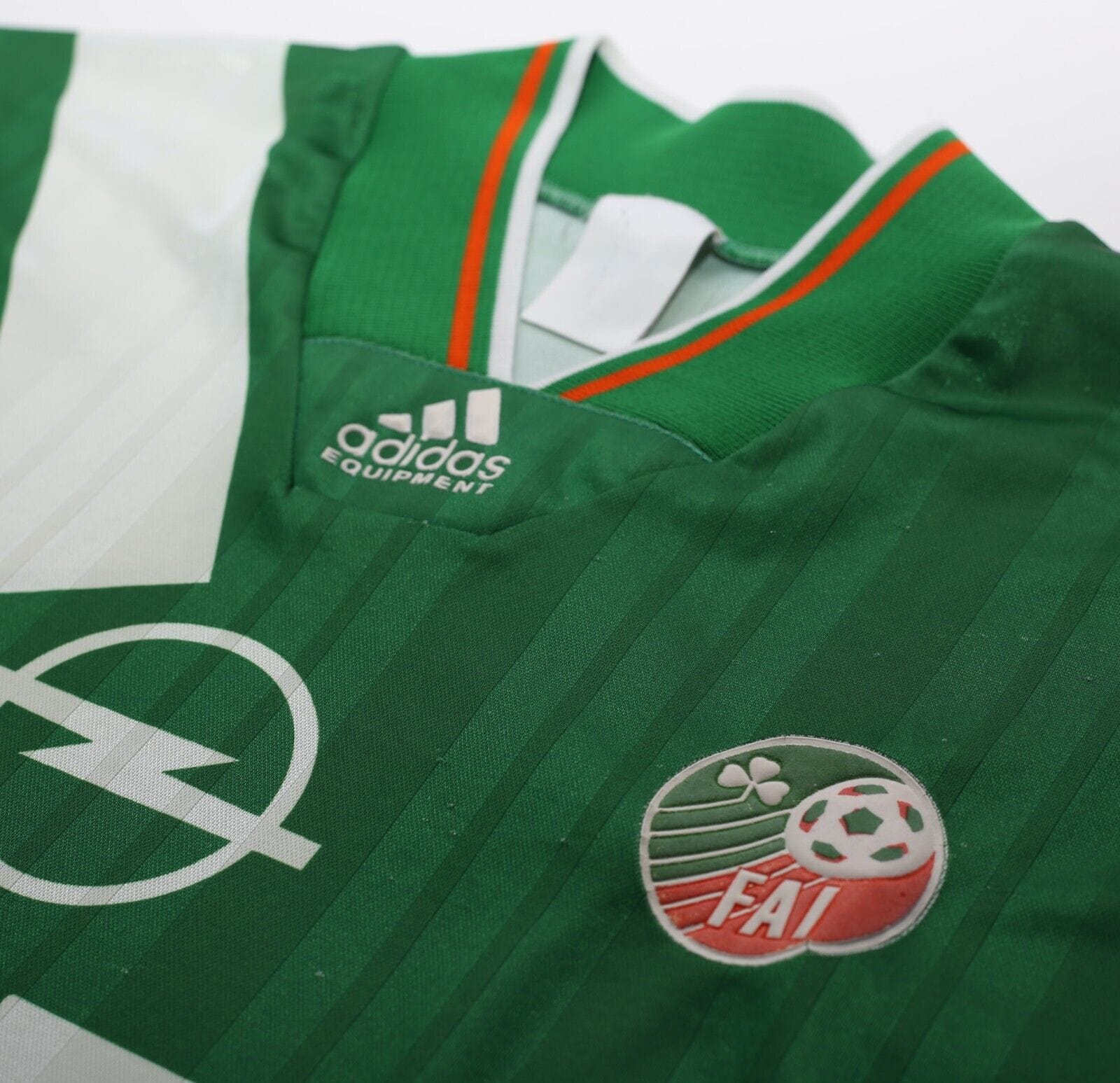 1992/94 IRELAND Vintage adidas Equipment Home Football Shirt Jersey (XL)