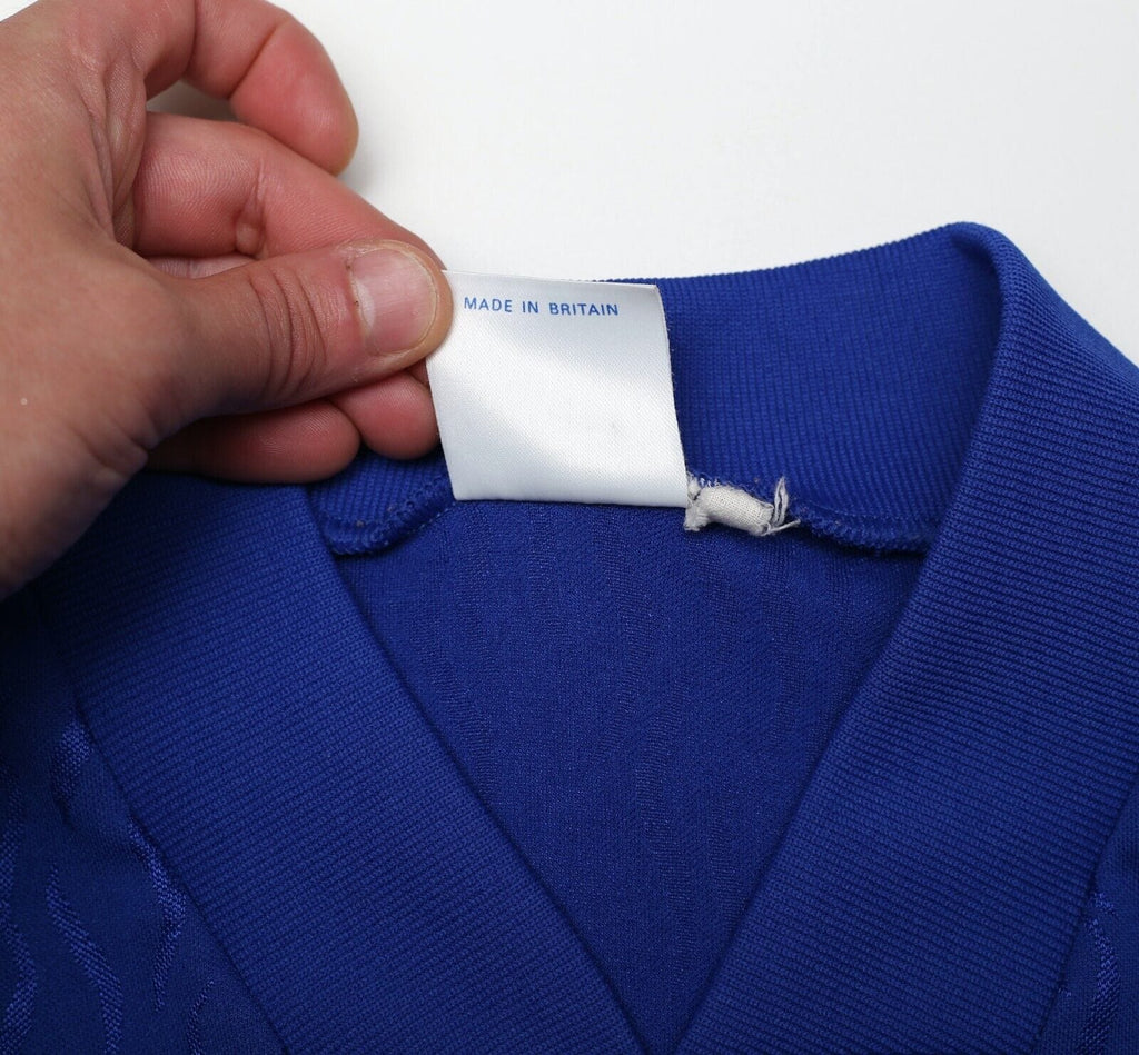 1992/94 LEICESTER CITY Vintage Fox Leisure Home Football Shirt (L)