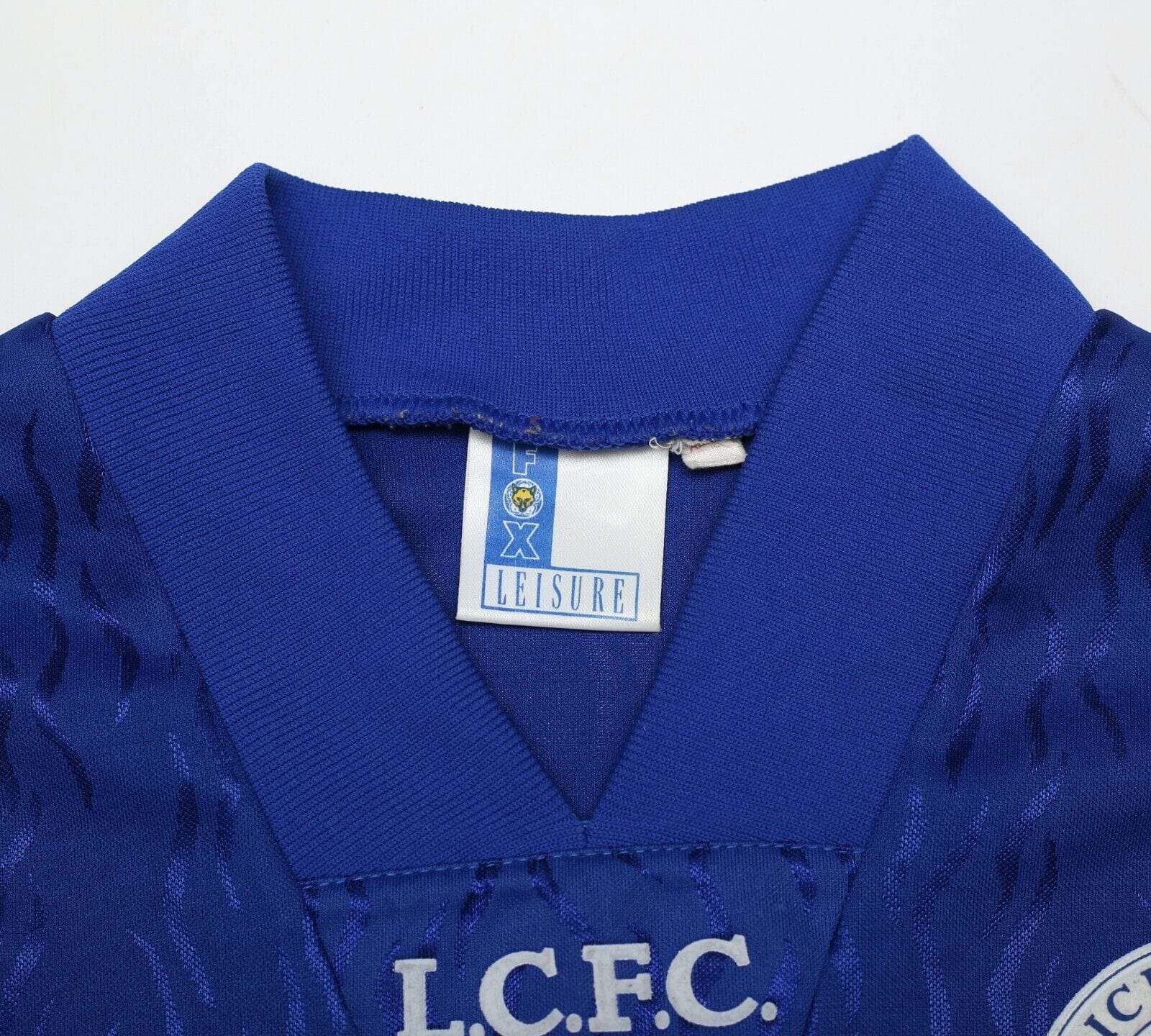 1992/94 LEICESTER CITY Vintage Fox Leisure Home Football Shirt (S)