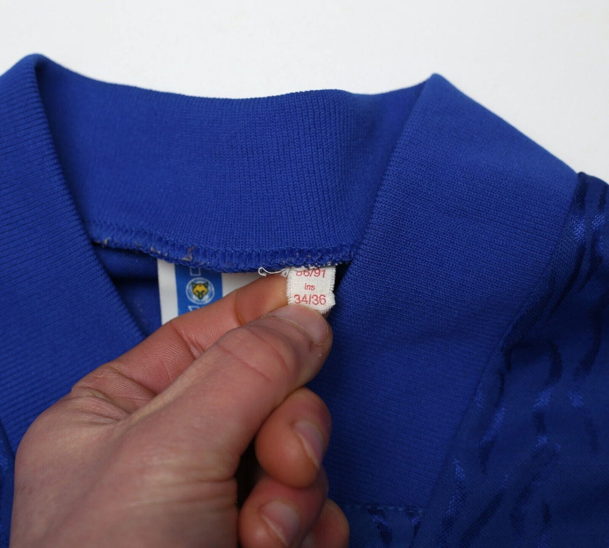 1992/94 LEICESTER CITY Vintage Fox Leisure Home Football Shirt (S)