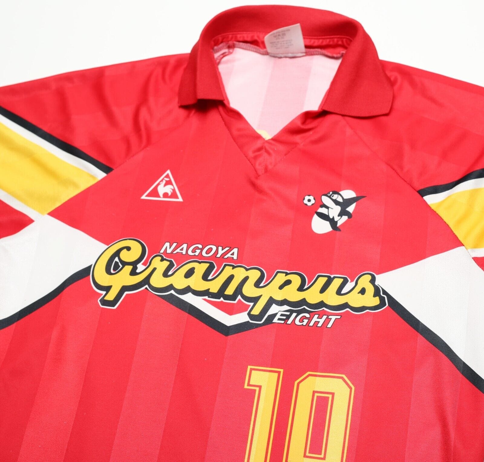 1992/94 LINEKER #10 Grampus Eight le coq sportif Home Football Shirt (M)