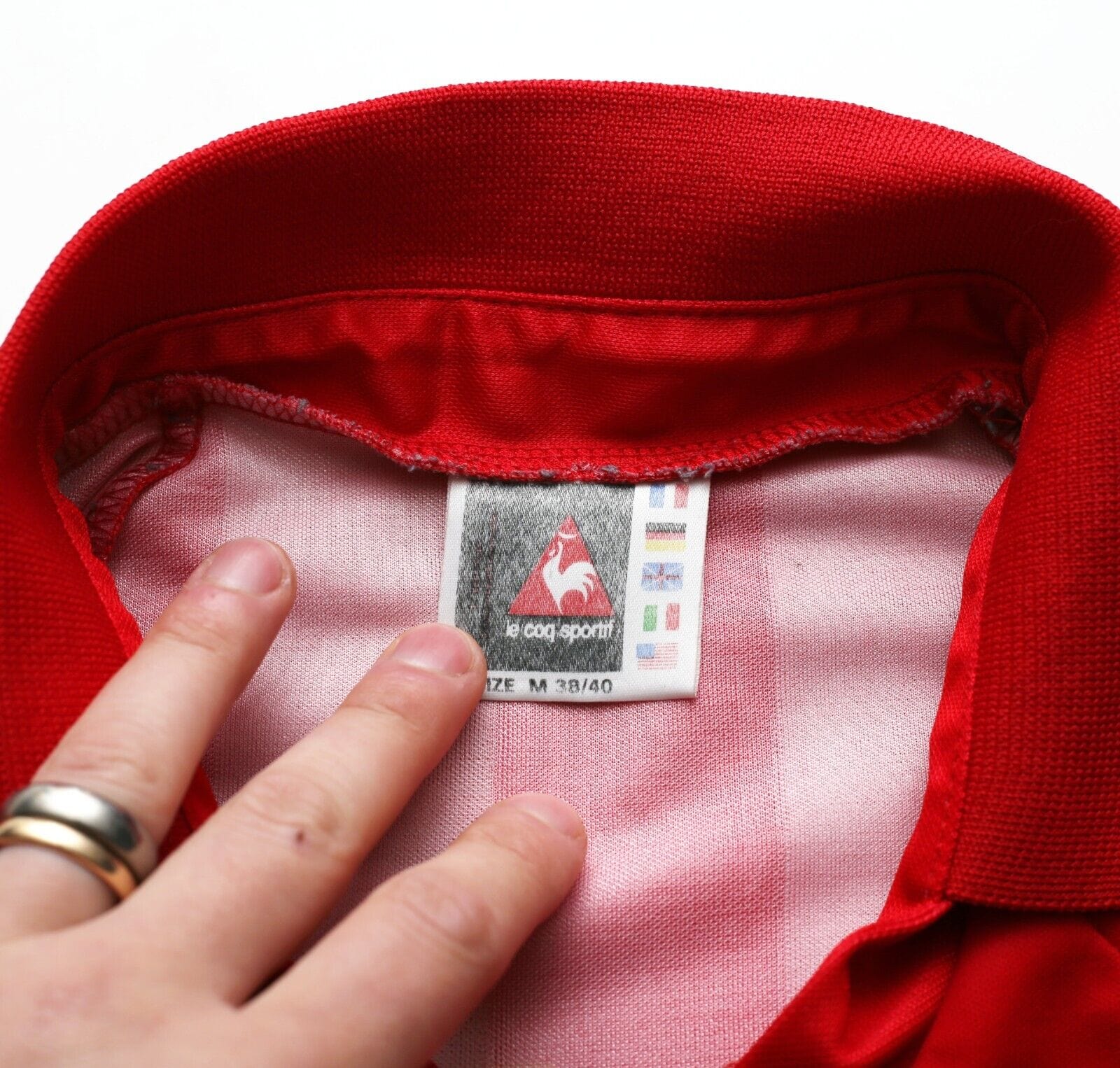 1992/94 LINEKER #10 Grampus Eight le coq sportif Home Football Shirt (M)