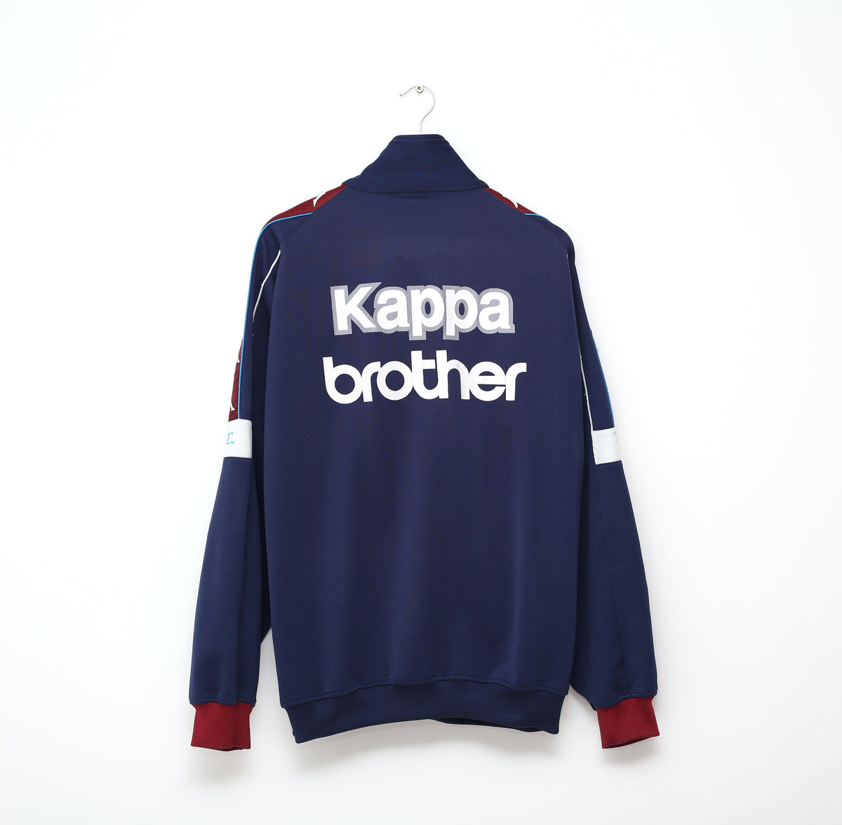 1992/94 MANCHESTER CITY Vintage Kappa Football 1/4 Zip Track Top (XL)