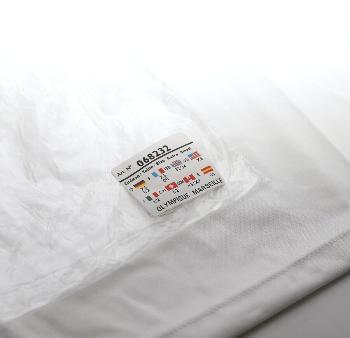 1992/94 MARSEILLE Vintage adidas Equipment Long Sleeve Football Shirt (XS) BNWT