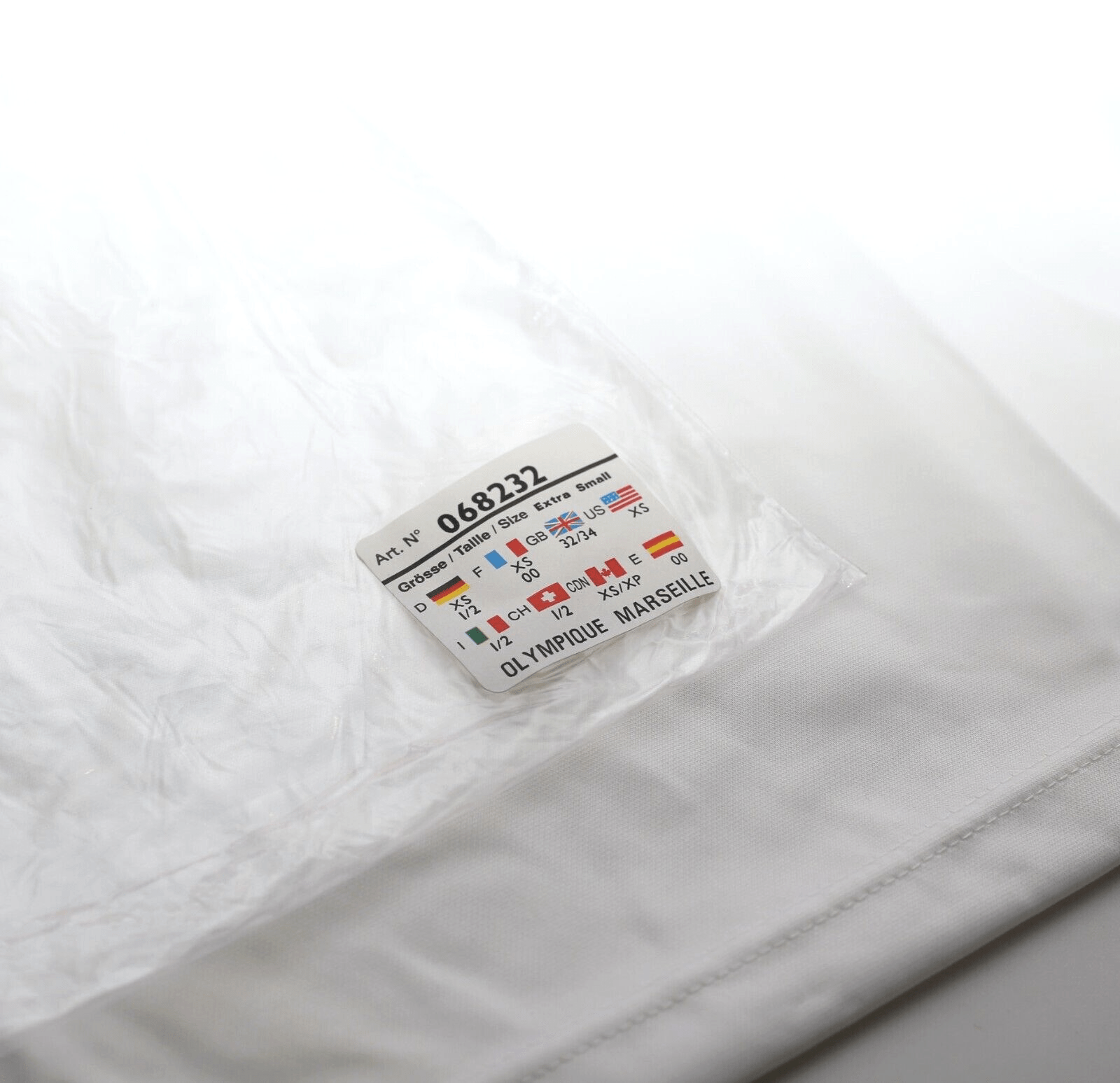 1992/94 MARSEILLE Vintage adidas Equipment Long Sleeve Football Shirt (XS) BNWT