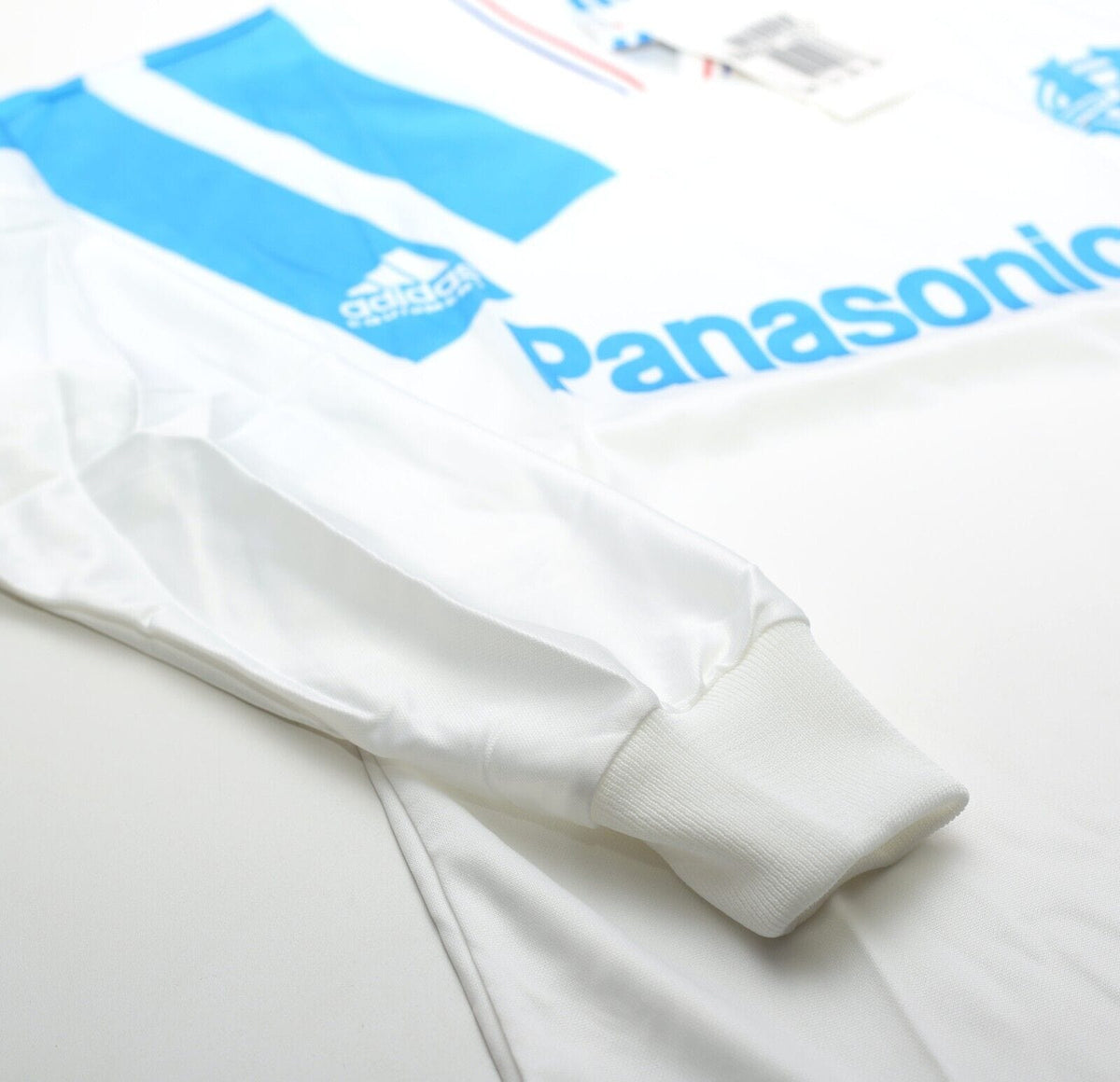 1992/94 MARSEILLE Vintage adidas Equipment Long Sleeve Football Shirt (XS) BNWT