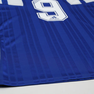 1992/94 McCoist #9 Rangers Vintage adidas Equipment Home Football Shirt (L)