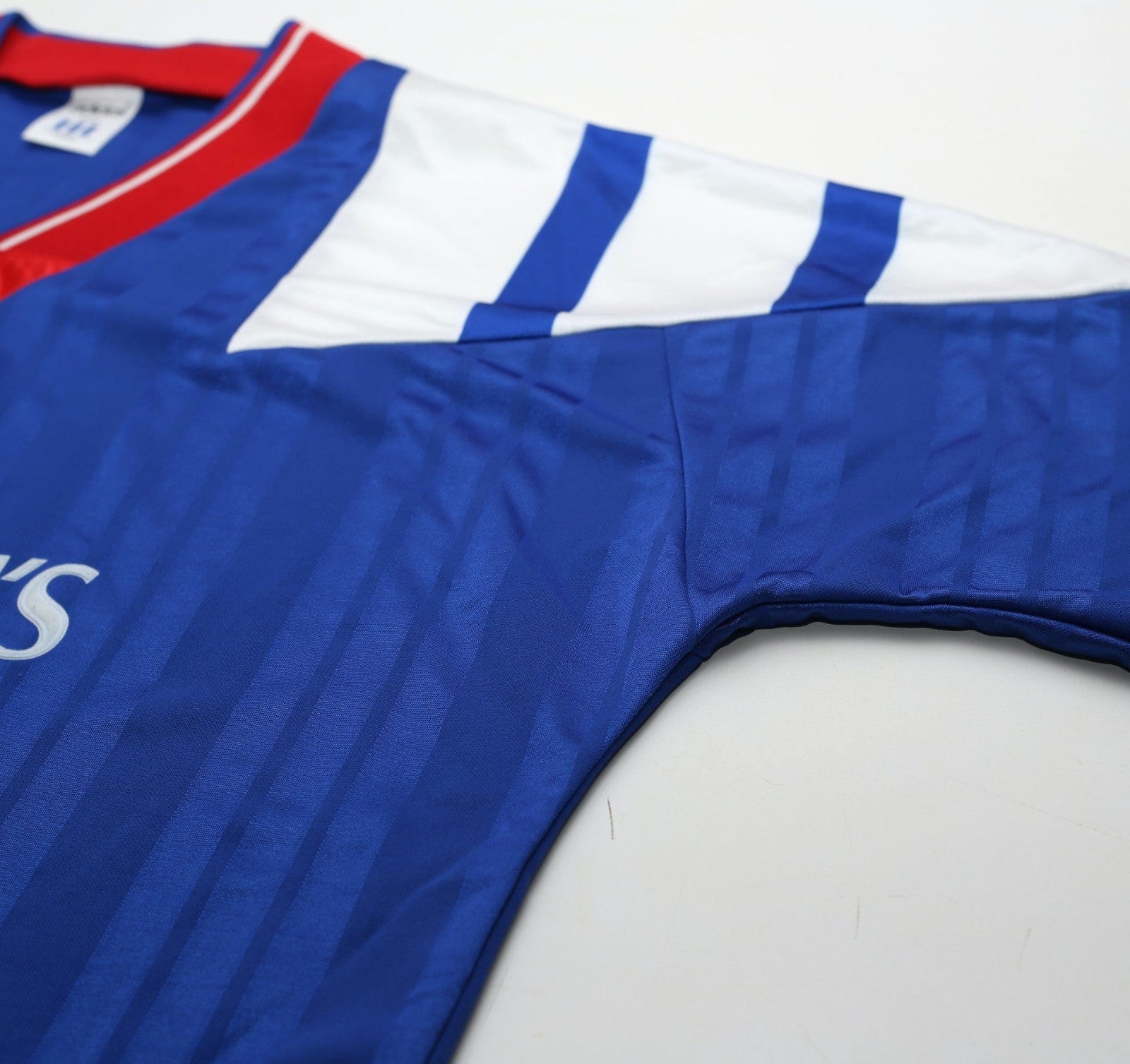 1992/94 McCOIST #9 Rangers Vintage adidas Equipment Home Football Shirt (L/XL)
