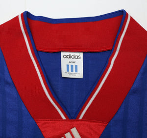 1992/94 McCOIST #9 Rangers Vintage adidas Equipment Home Football Shirt (XL)